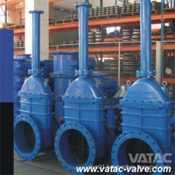 Cast Iron Extended Stem Gate Valve with Groove, Push on, RF or FF Ends
